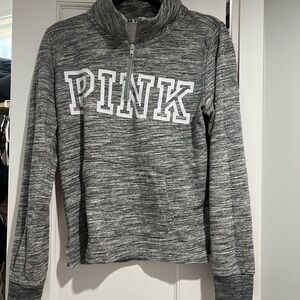 VS PINK quarter zip hoodie size M